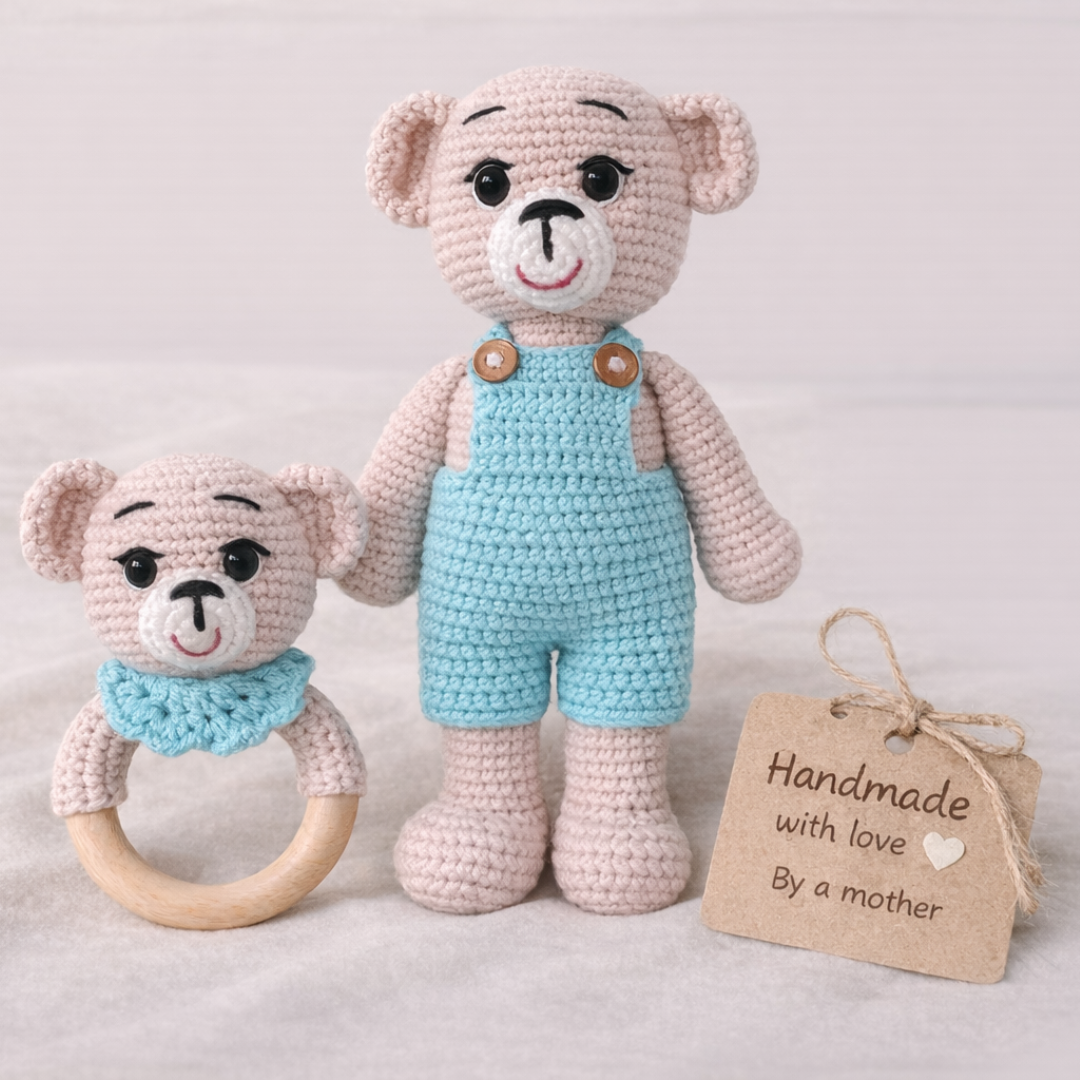 Pokilon™ Handmade Baby Doll (24cm)