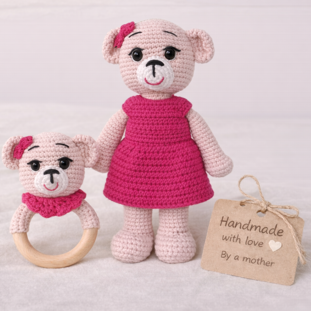 Pokilon™ Handmade Baby Doll (24cm)